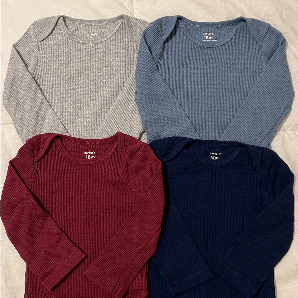 Carter's Long-Sleeve Bodysuits - 4